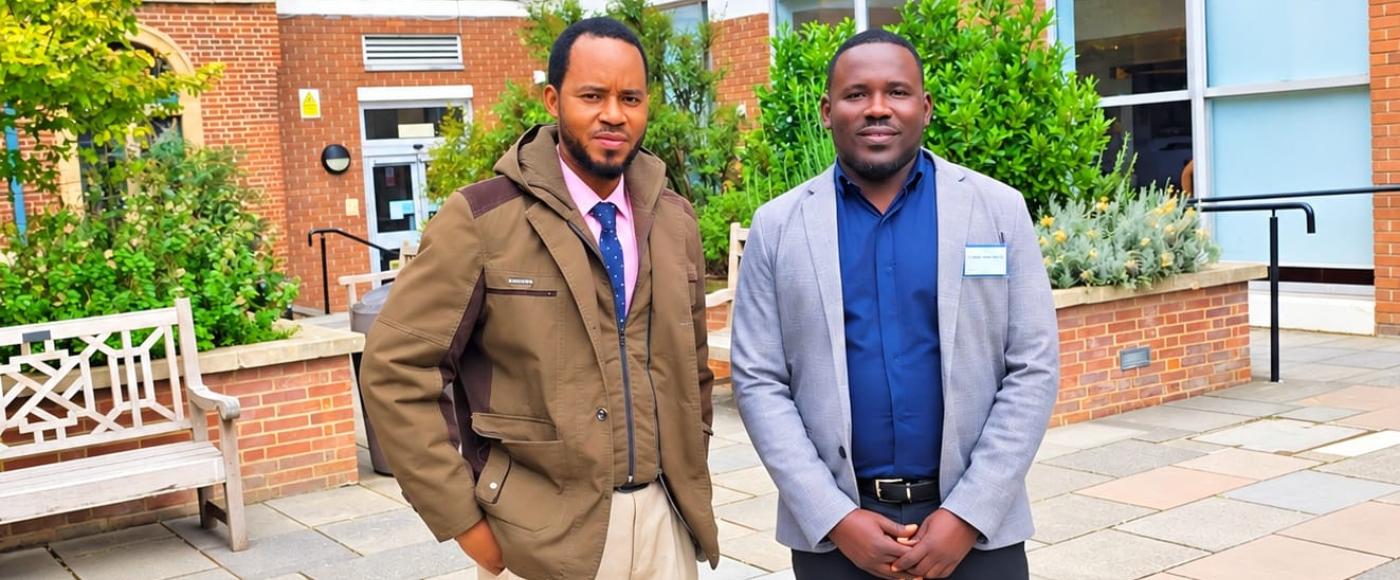 Hon. Rodulph G. Natt Jr. & Hon. James K. Momo at Oxford University
